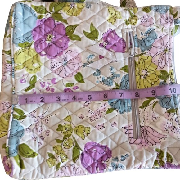 Vera Bradley Hipster Crossbody Bag Heather Pattern Quilted Purse Excellent - Picture 6 of 14